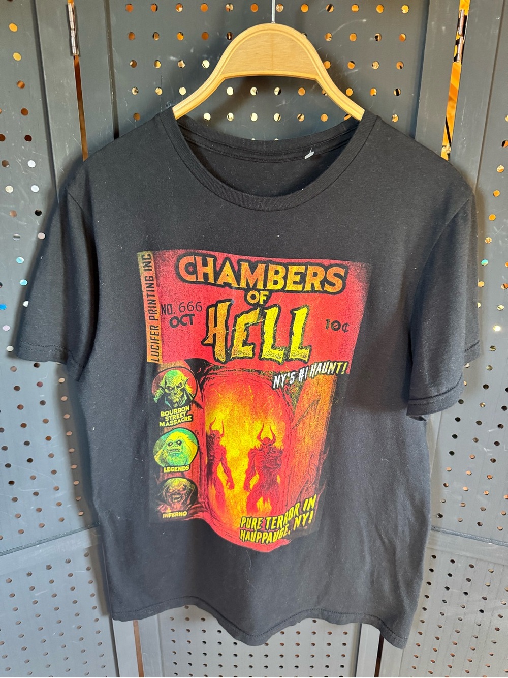 Chambers of Hell Graphic Tee - Black